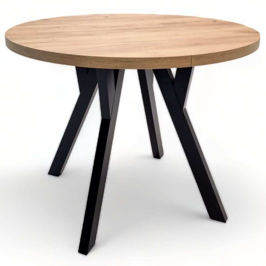 Runder ausziehbarer Esstisch Giuseppe Ø100 (150/200 cm) + 4 Produktbild 