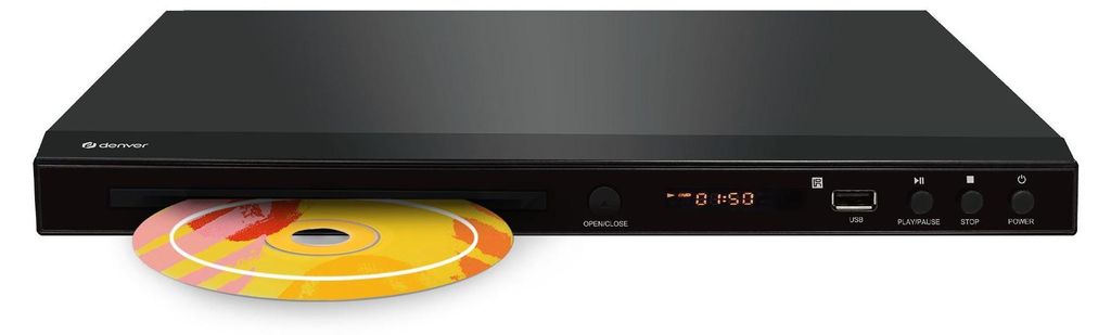 Denver DVH-1245 DVD-Player mit HDMI, USB, SCART & Full HD Produktbild 