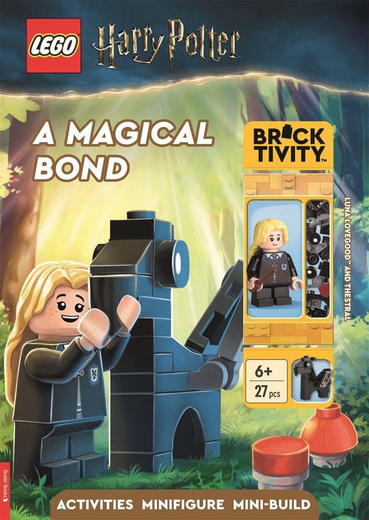 LEGO Harry Potter : A Magical Bond Activity Book (with Luna Lovegood minifigure and Thestral mini-build)