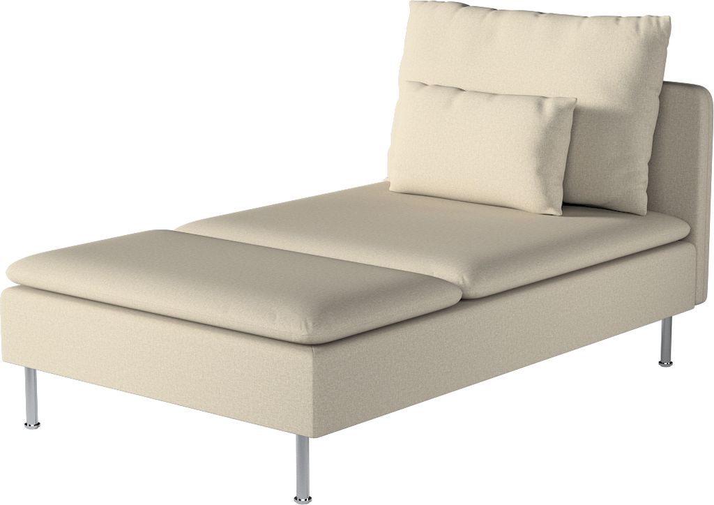 Dekoria Bezug für Söderhamn Recamiere, grau-beige, Bezug für Recamiere