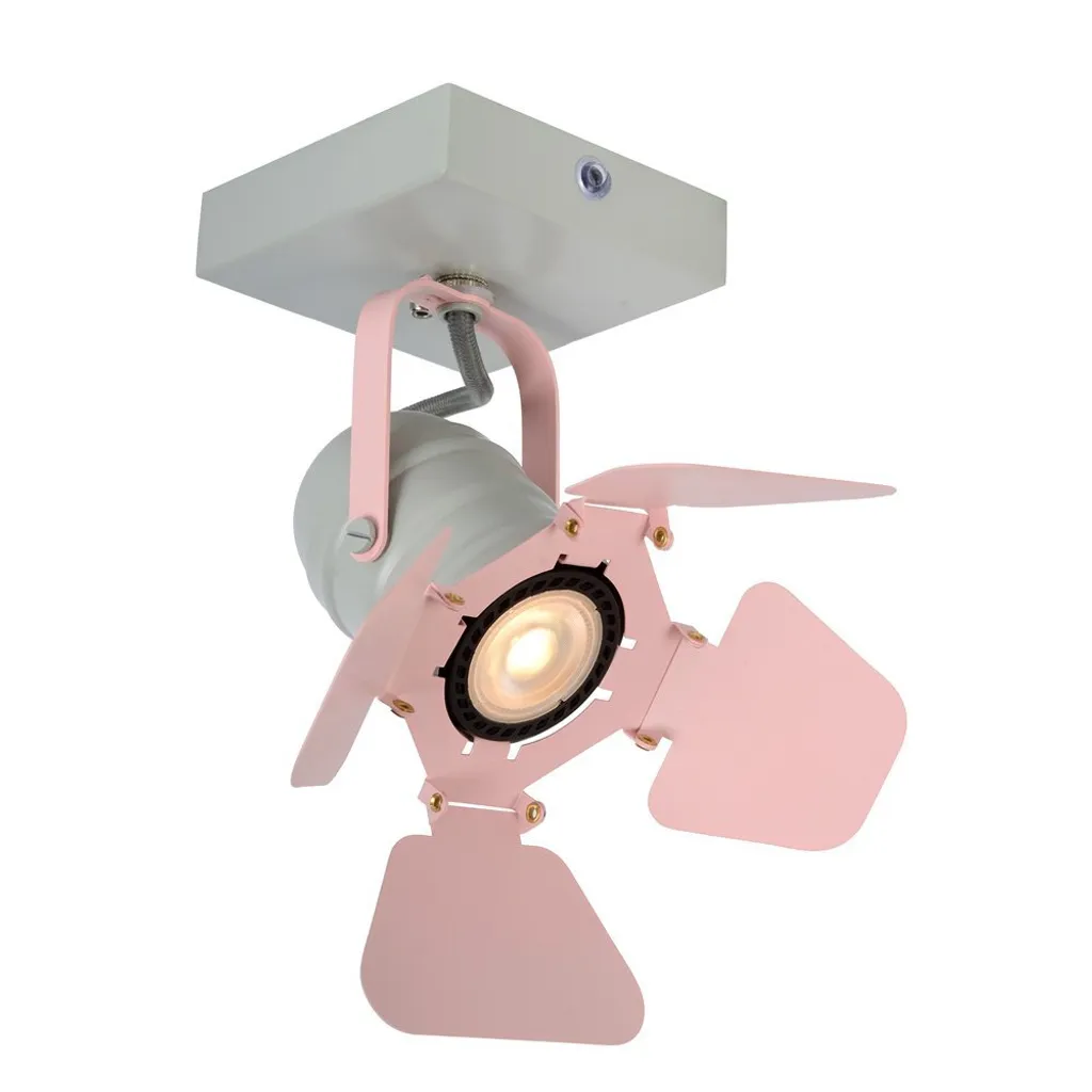 Offerta Lampada da Soffitto Lucide PICTO 17997/01/66 Fucsia/Grigio