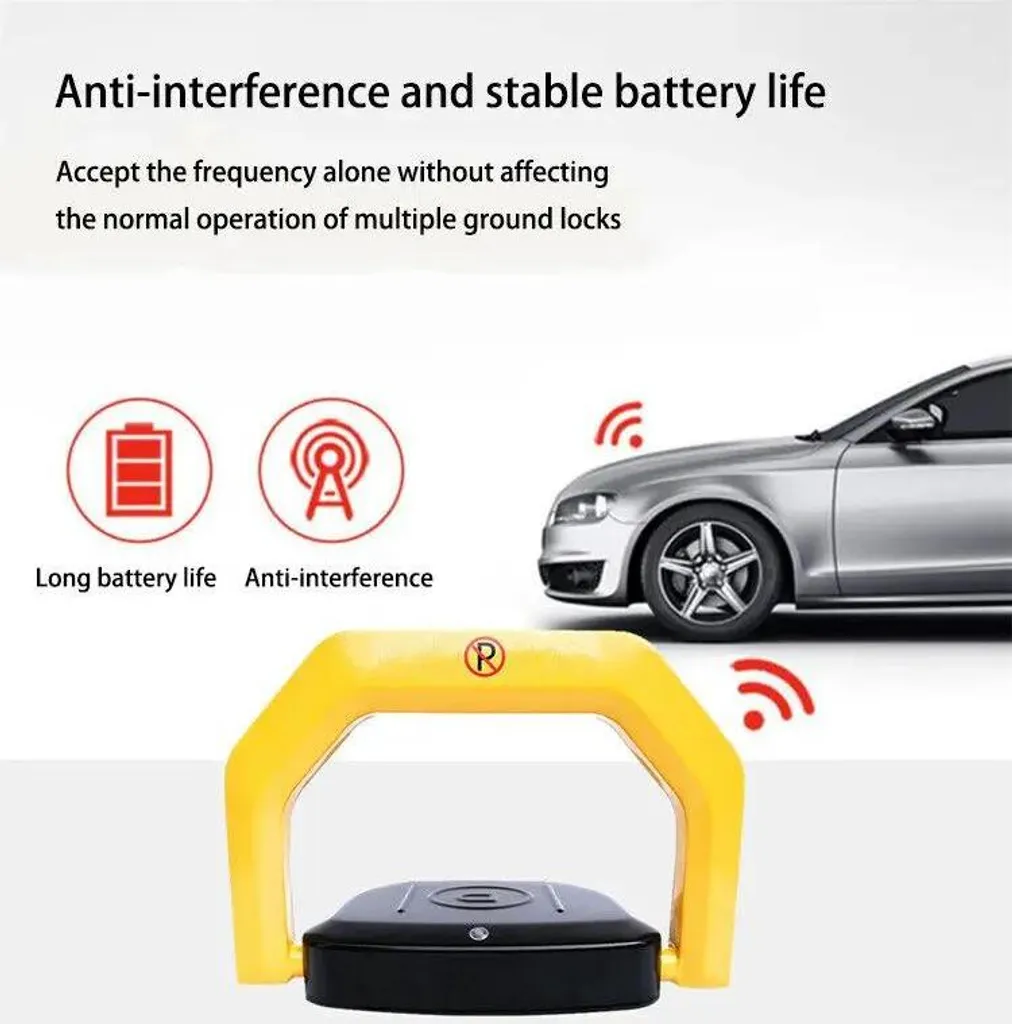 Barriera Parcheggio Automatica Gialla IP67 in Acciaio - Miglior Prezzo - 8