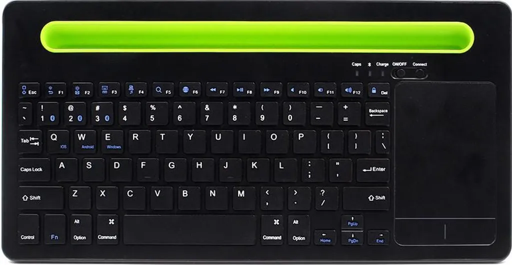 Clavier Bluetooth TyperCLAW BM110 : Touchpad et Support Multi-Appareil