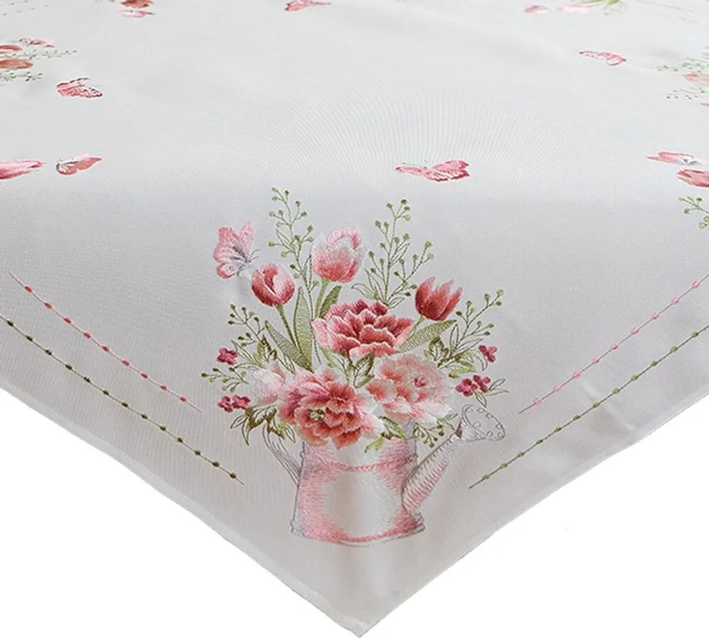 Tovaglia Quadrata 85x85 Lea Bouquet Floreale | Tessile Cucina Elegante