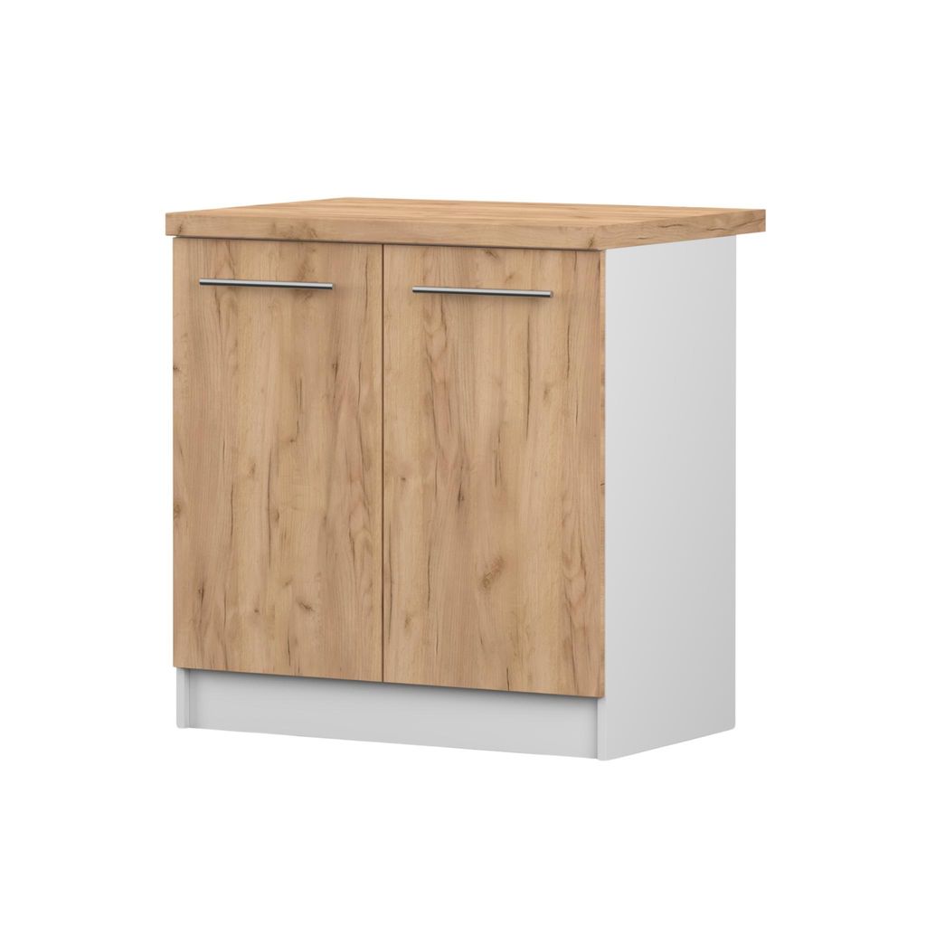 Unterschrank INEZ II, Küche, Küchenschrank zweitürig 80 cm Produktbild 