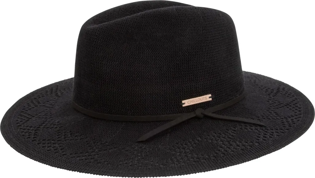 Chapeau Panama Chillouts Augusta Hat respirant avec ruban décoratif