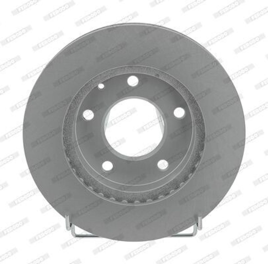 2x FERODO Bremsscheibe DDF496C für MAZDA PREMACY (CP) 48 5mm 5 25kg 258mm
