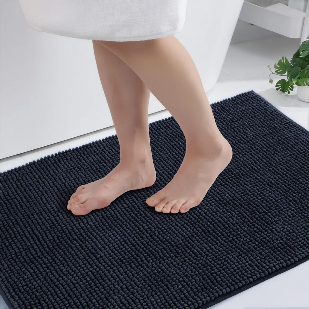 Analisi Tappeto Bagno DarianA 60x90 Blu Navy - Antiscivolo e Assorbente