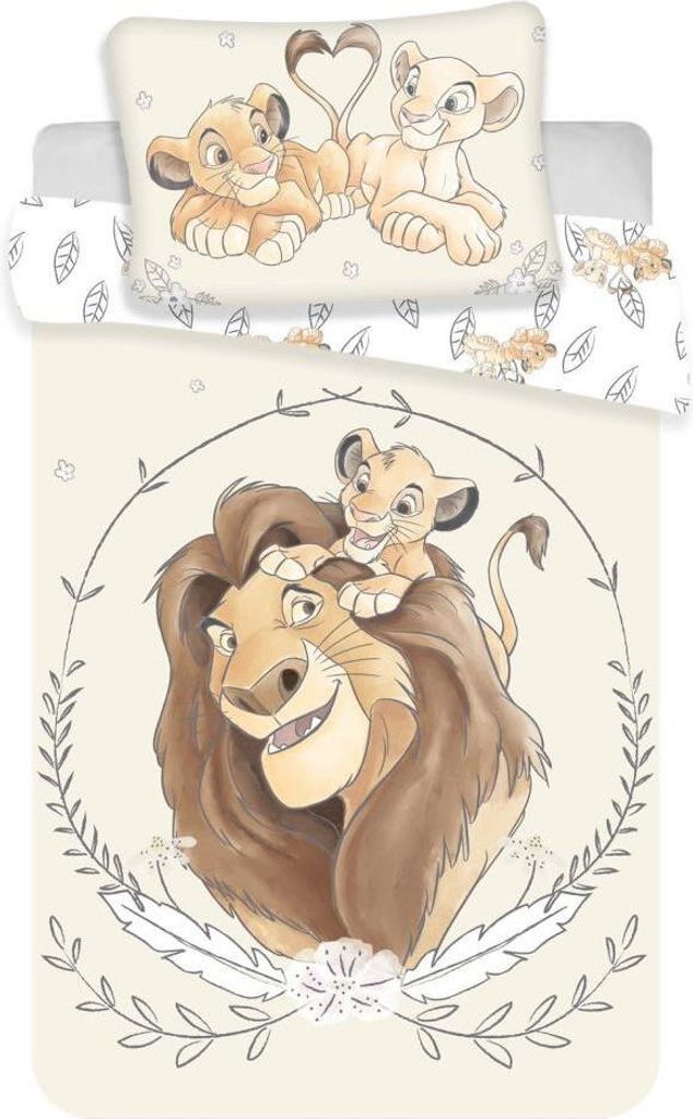 Disney Lion King Baby Bettwäsche - 40x60 100x135 cm - König Produktbild 