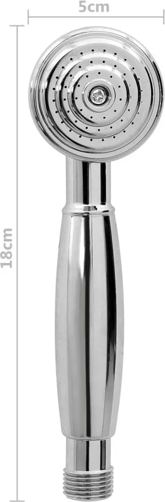 Robinet de baignoire double commande chromé avec douchette flexible - 10