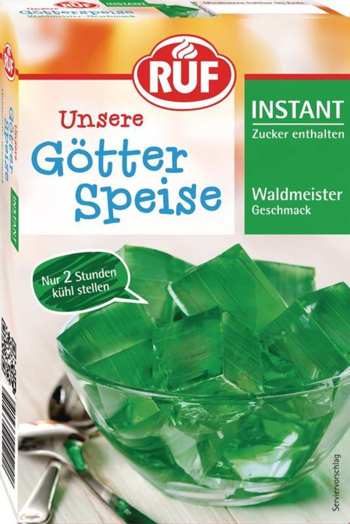 RUF Instant Götterspeise Waldmeister Produktbild 