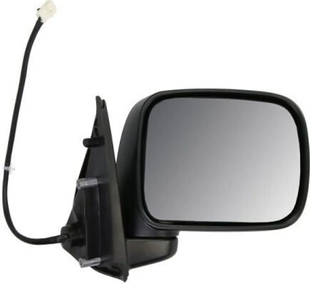 Rétroviseur droit noir robuste pour Nissan Terrano II R20 - Verre HD clair