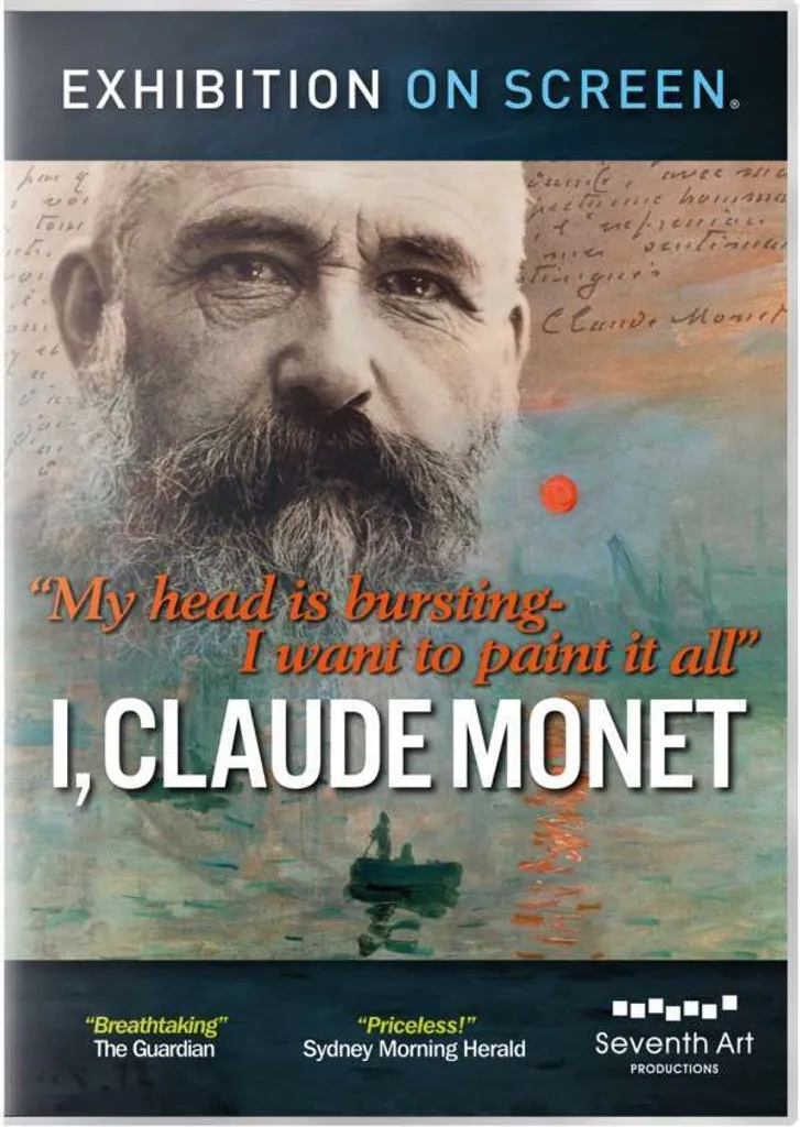 DVD I Claude Monet avec lettres personnelles et œuvres en haute définition