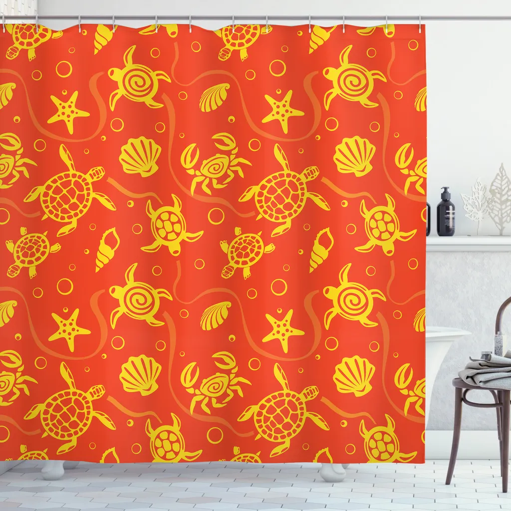 Tenda Doccia Antimuffa ABAKUHAUS 175x240cm con 12 Ganci Inclusi