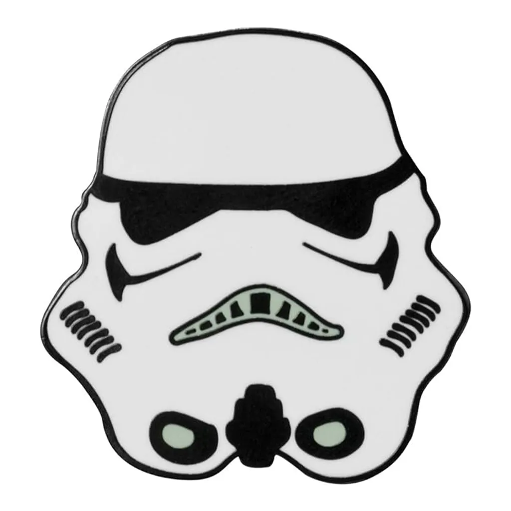 Badge Émaillé Star Wars Casque Stormtrooper avec Finition Brillante