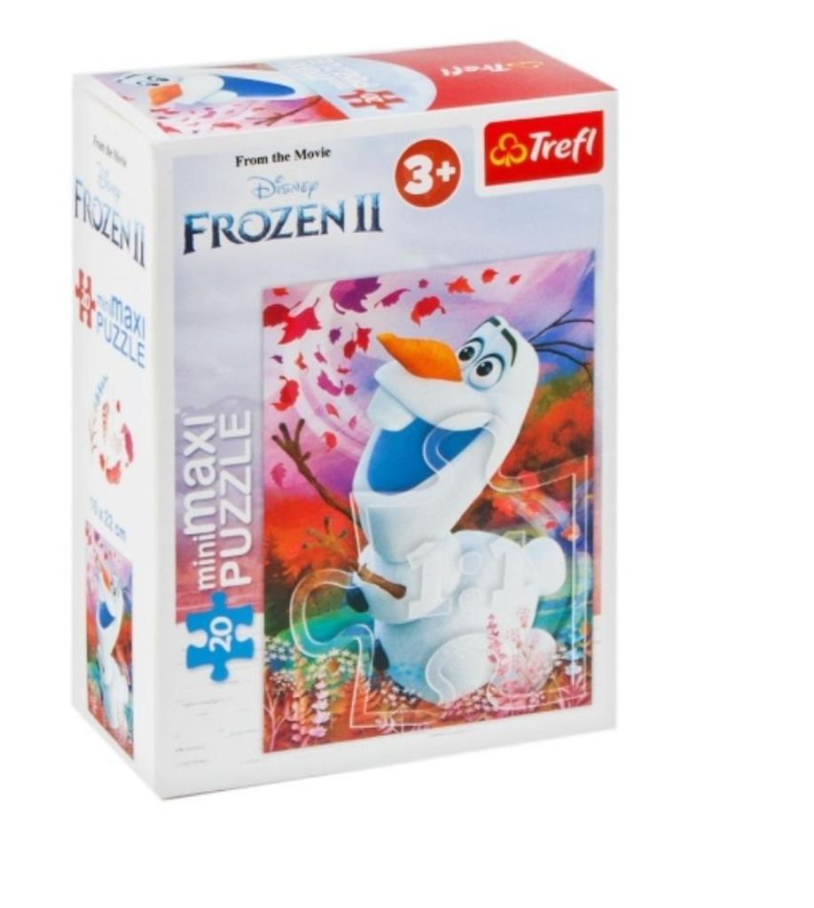 DISNEY SUPERCOLOR PUZZLE FROZEN LA REGINA DI GHIACCIO ELSA OLAF ANNA 24 PEZZI