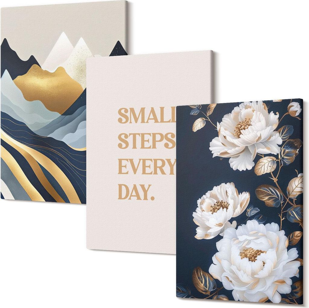 Leinwandbilder – Wandbilder – Leinwandbild – Canvas Bild – Polycanvas – Kunstdruck – – Modern – Aufhängefertig – Mehrteilig –...