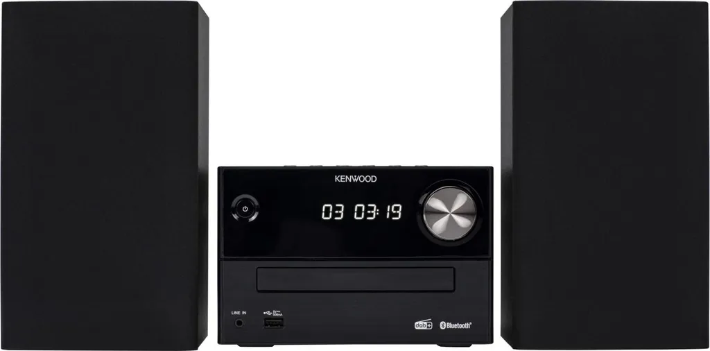 Chaîne Stéréo Bluetooth Kenwood M420DAB idéale pour Salon avec Radio DAB+