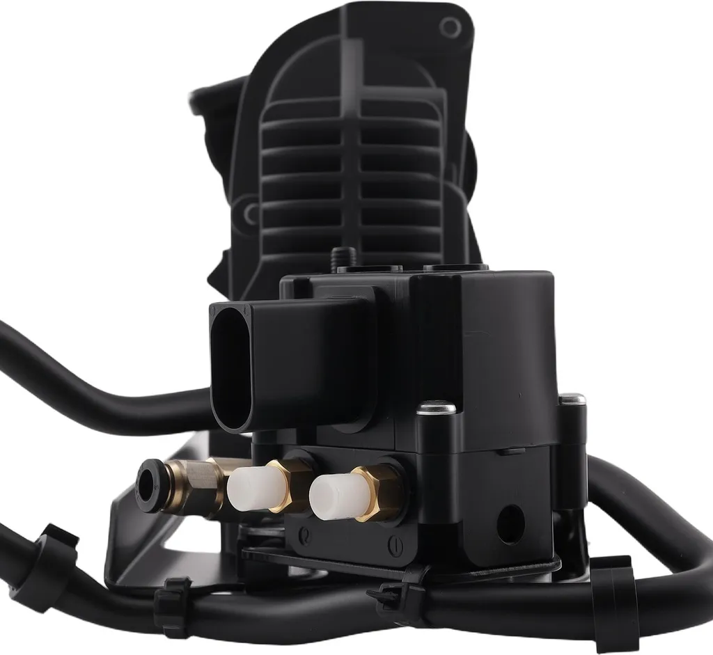 Compresseur de Suspension E61 avec Support et Bloc de Soupapes BMW