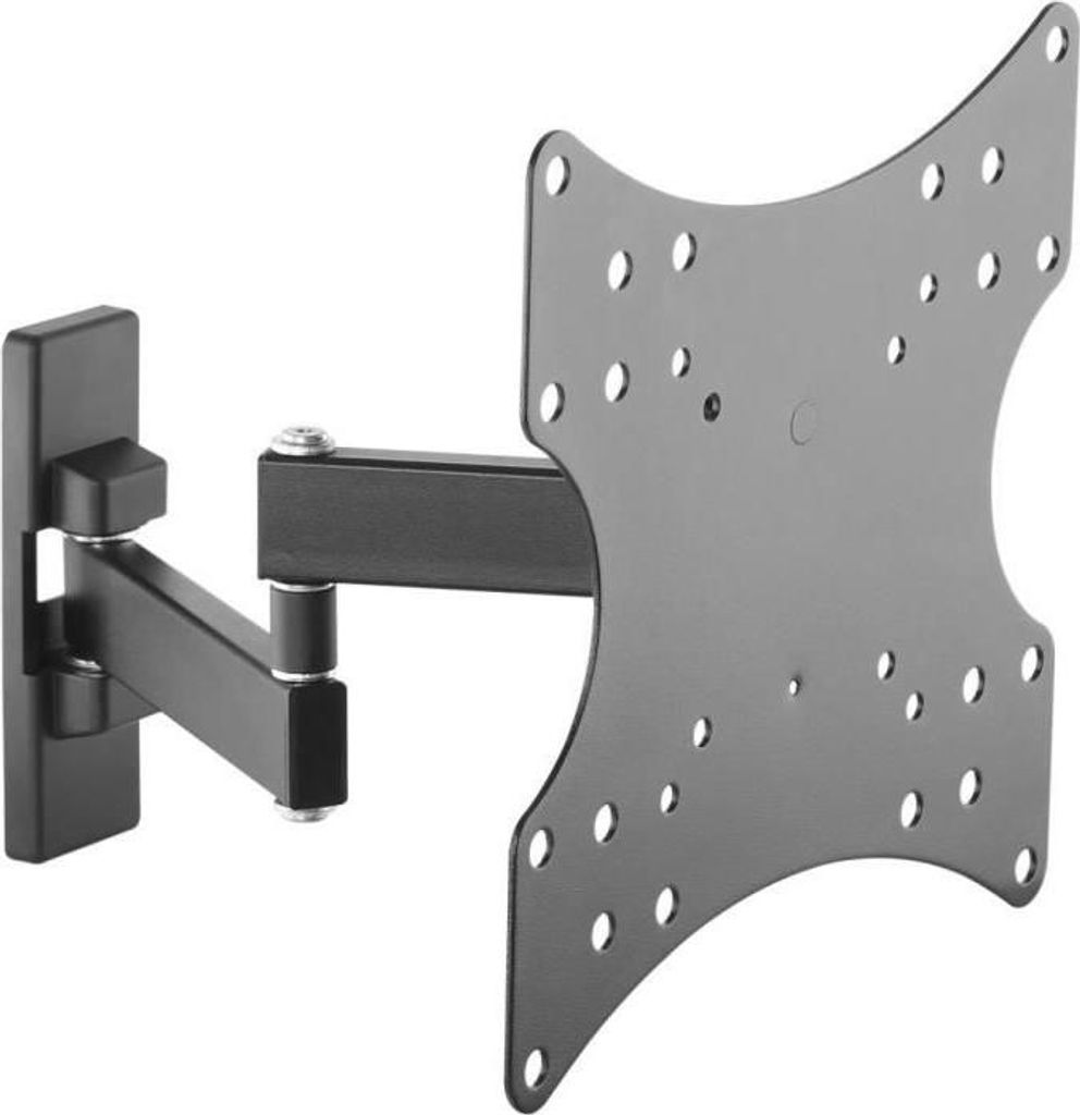 TV Wandhalterung Mobil Extensible Stell SHO 4530, 23-42 Zoll, VESA 75x75-200x200, Neigbar, Schwenkbar, Schwarz