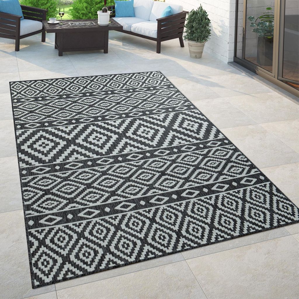 In- & Outdoor Teppich Balkon Terrasse Orientalisch Skandi Produktbild 