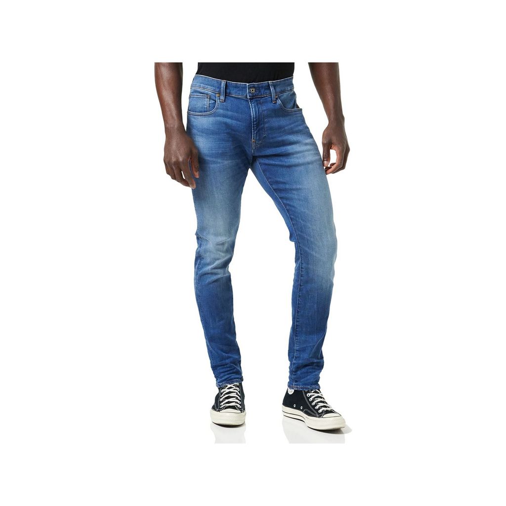 G-Star Herren Revend - Röhrenjeans, Blau 33W x 36L