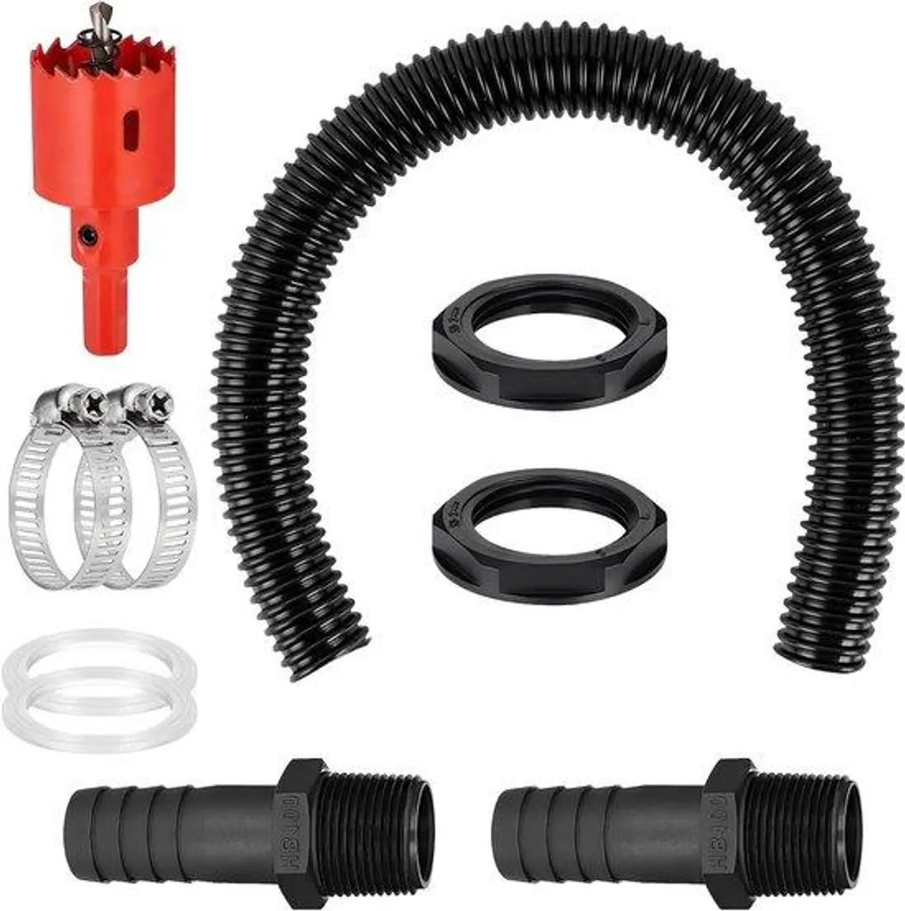 Kit d'évacuation des eaux pluviales en acier inoxydable haute qualité 1pc