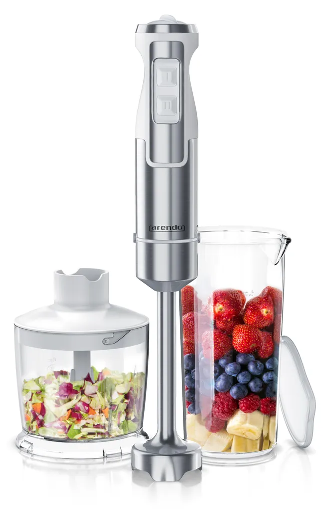 Mixer ad Immersione Arendo Design Inox 1000W - Eleganza e Potenza