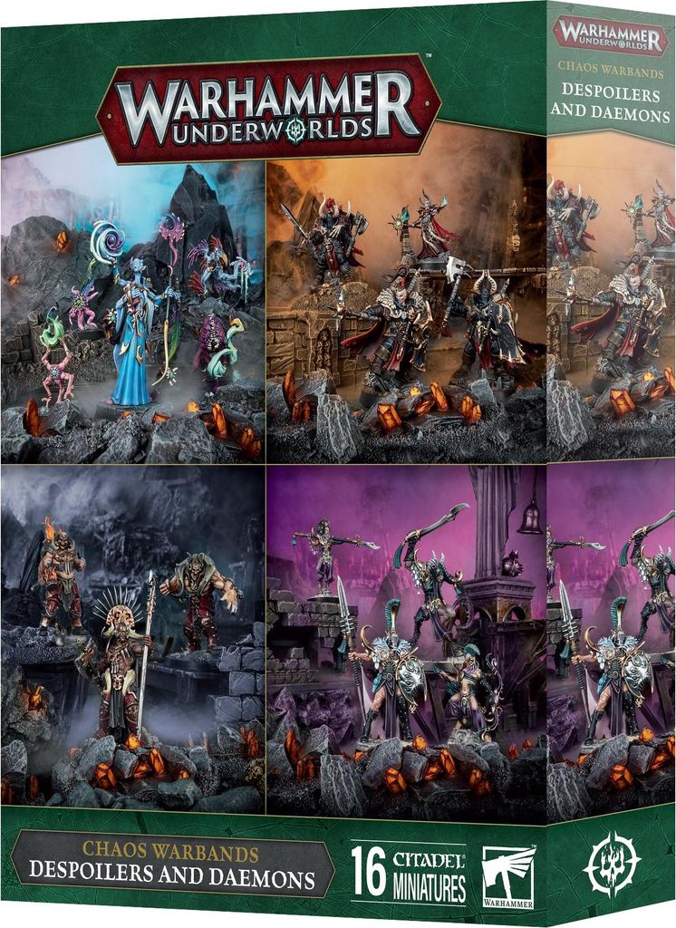 Brettspiel Warhammer Underworlds - Despoilers and Daemons (16 Figuren) (Erweiterung)