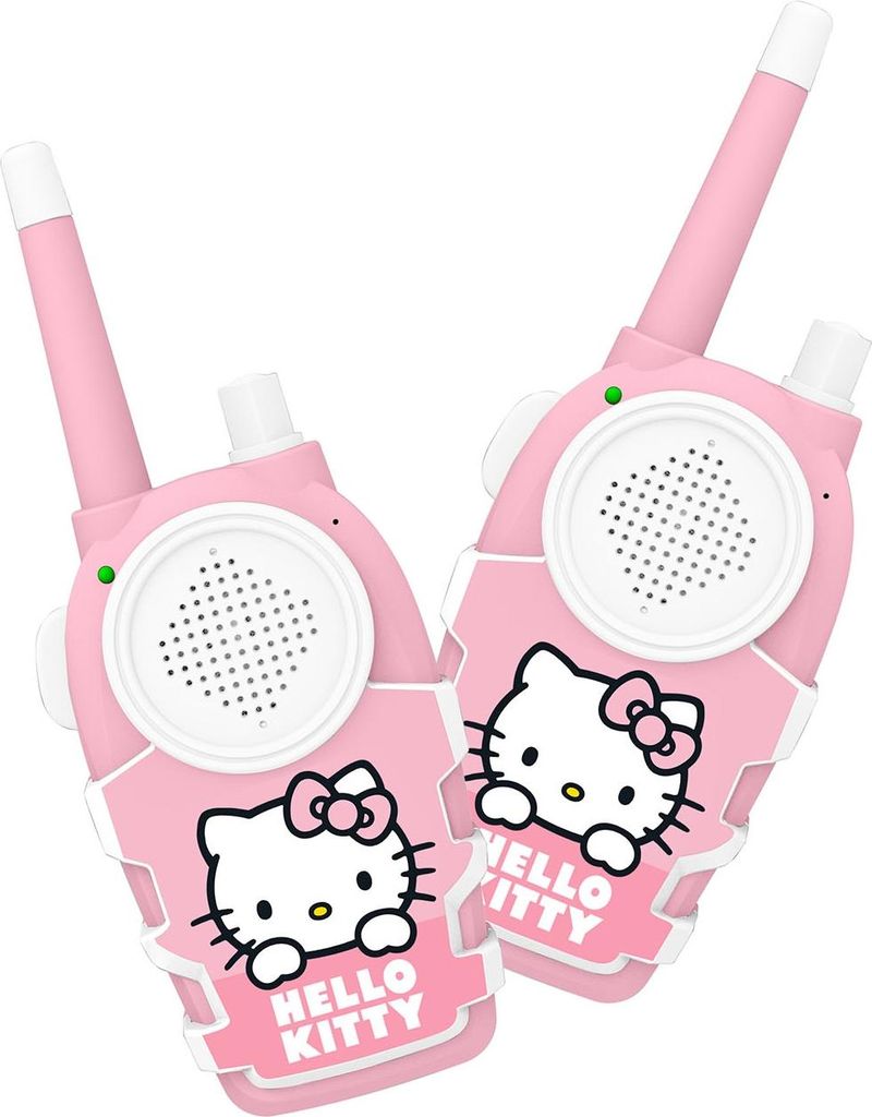 HELLO KITTY Walkie Talkie mit einer Reichweite von bis zu 150 m