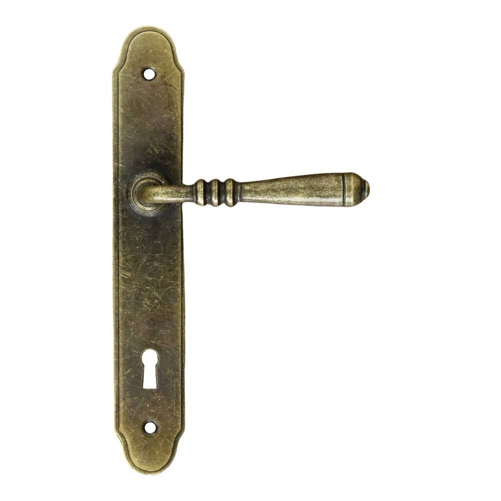 Set maniglia con placca lunga / BB 90 mm DEVON Immagine del prodotto 