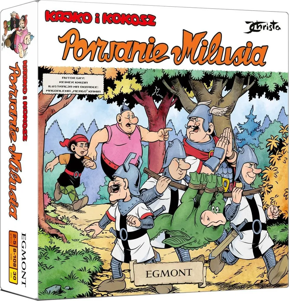 BD Kajko et Kokosz Enlèvement de Milus pour collectionneur d'albums