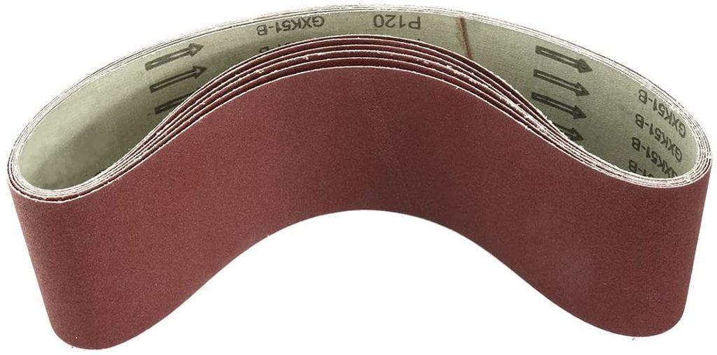 10x Schleifbänder Gewebeschleifband Schleifpapier Schleifband 25 x 760 mm K100 