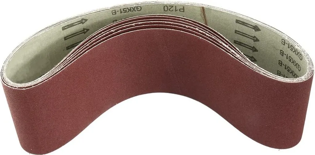 CHOYCLIT Schleifband 50 x 686 mm, Schleifbänder gemischt (3x Körnung 80/120/150/240/400) für Bandschleifer (15 Stück CHOYCLIT Schleifband 50 x 686 mm, Schleifbänder gemischt (3x Körnung 80/120/150/240/400) für Bandschleifer (15 Stück