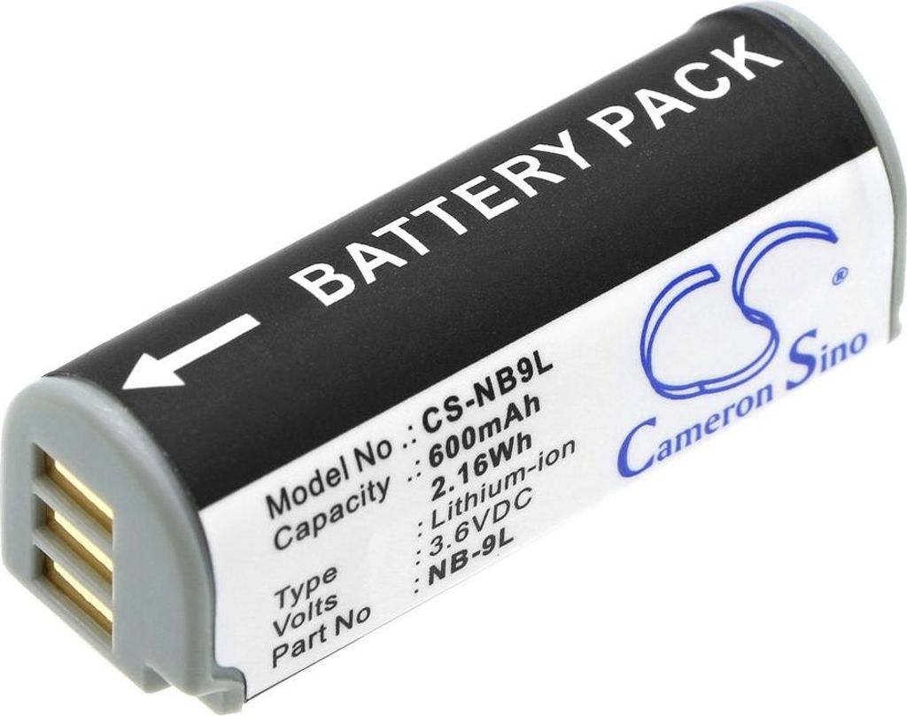 Batteri för Nb-9L ersättningsbatteri