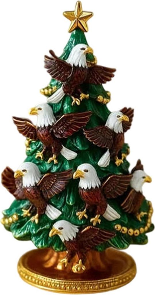 Weihnachtsschmuck, bunter Weihnachtsbaum, Kunstharz, Form mit Vogel-Dekor, Wohnzimmer, Schlafzimmer, Home-Party-Dekor