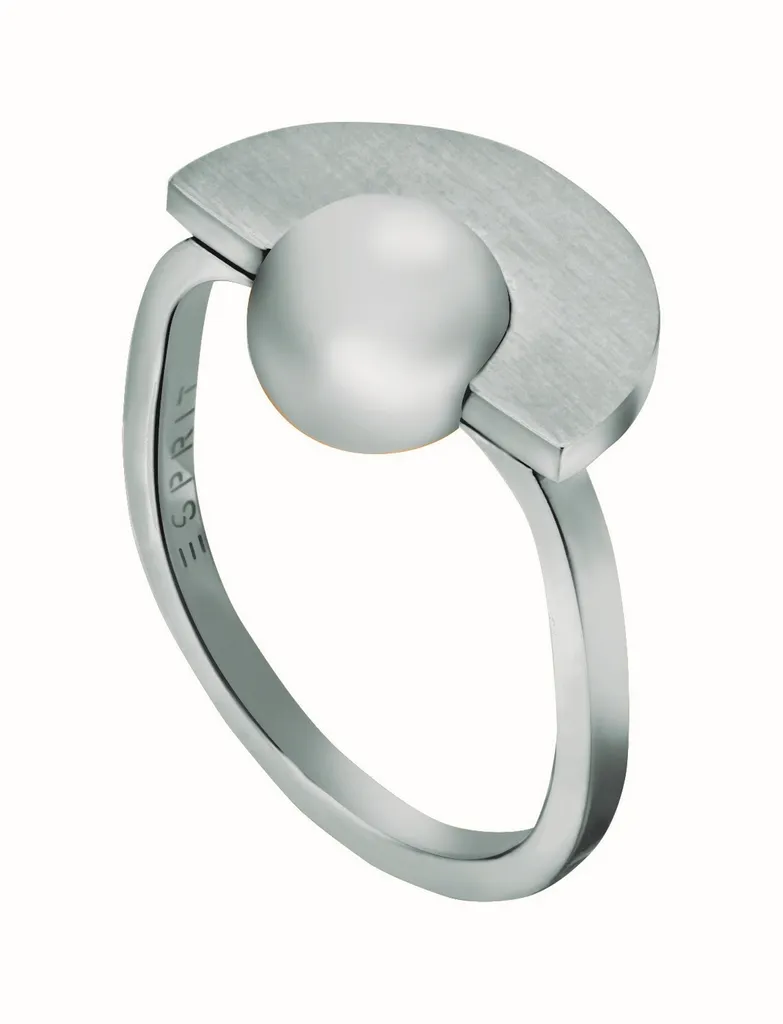 Bague Large Esprit JOYCE Argentée - Design Épuré Taille 50 Femme