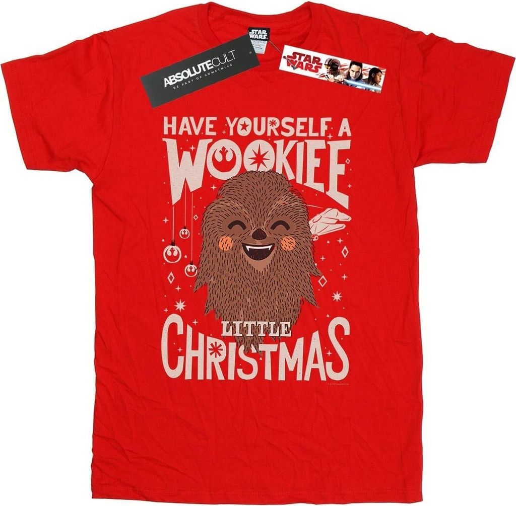 Star Wars - "Wookiee Little" T-Shirt für Herren BI46436 (XXL) (Rot)