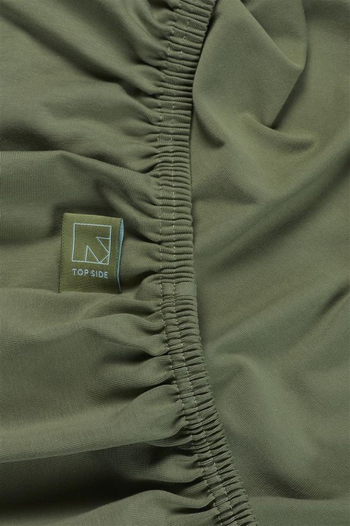Beddinghouse Spannbettlaken Organic Elasthan HL_Green_UV_UV_180x200/220 180 x 200/220 cm Pocket depth: 40 cm 1 Spannbettlaken