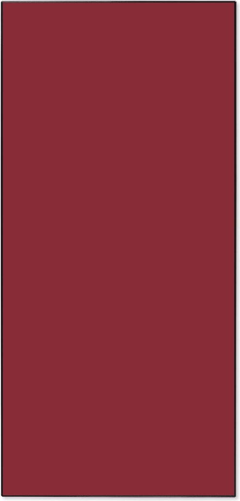 Stahl Magnettafel Hochformat 78x37cm Burgund