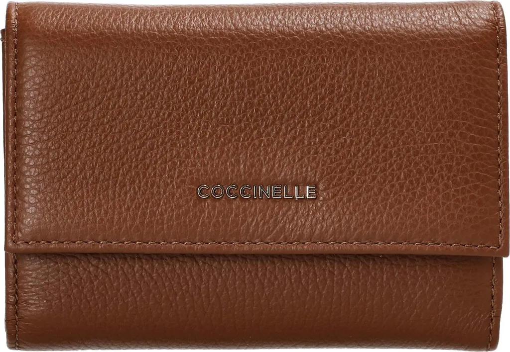Coccinelle Portafoglio 12cc Metallic Soft Cognac - Professional Edition
