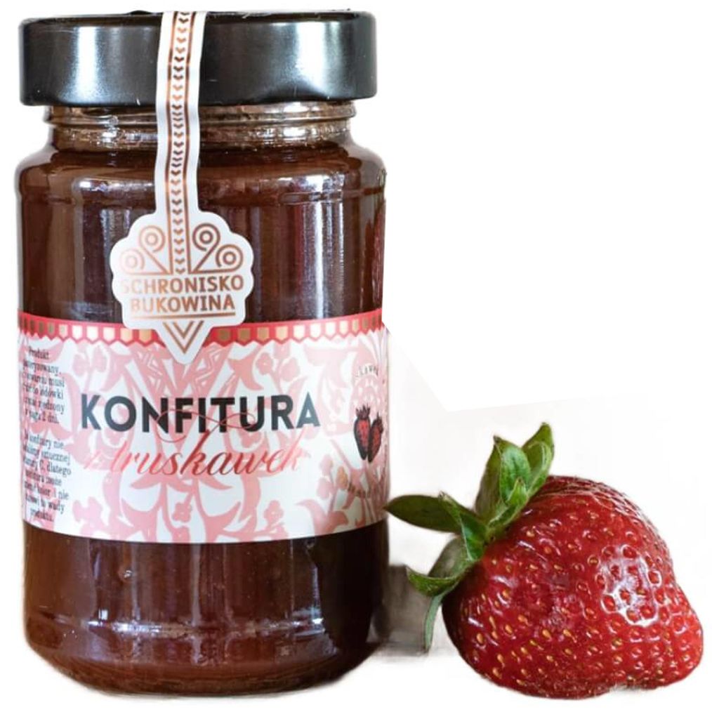 Erdbeerkonfitüre 250g - Schronisko Bukowina Produktbild 