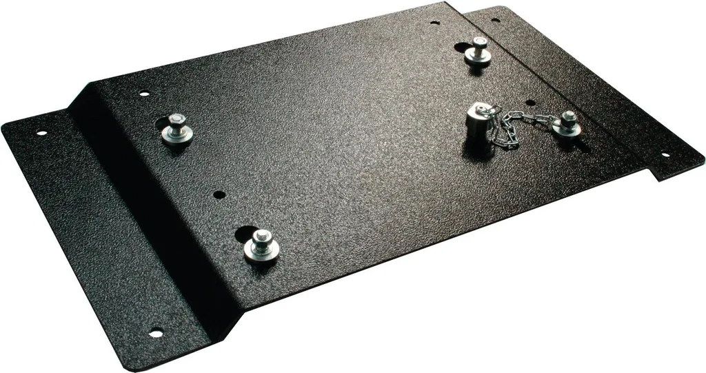 Plaque de Fixation Amovible Rapide BIKE LIFT en Acier Noir
