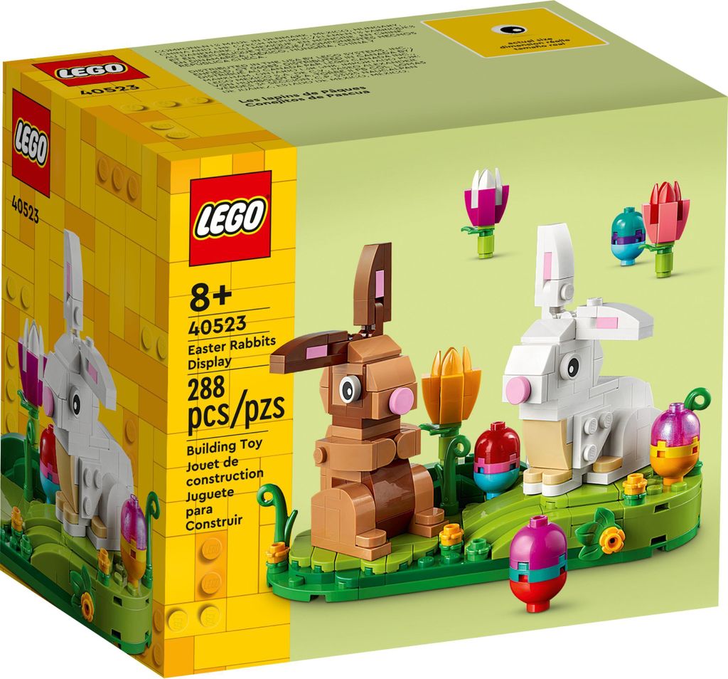 LEGO® 40523 - Eksponat z zajączkiem wielkanocnym Zdjęcie produktu 