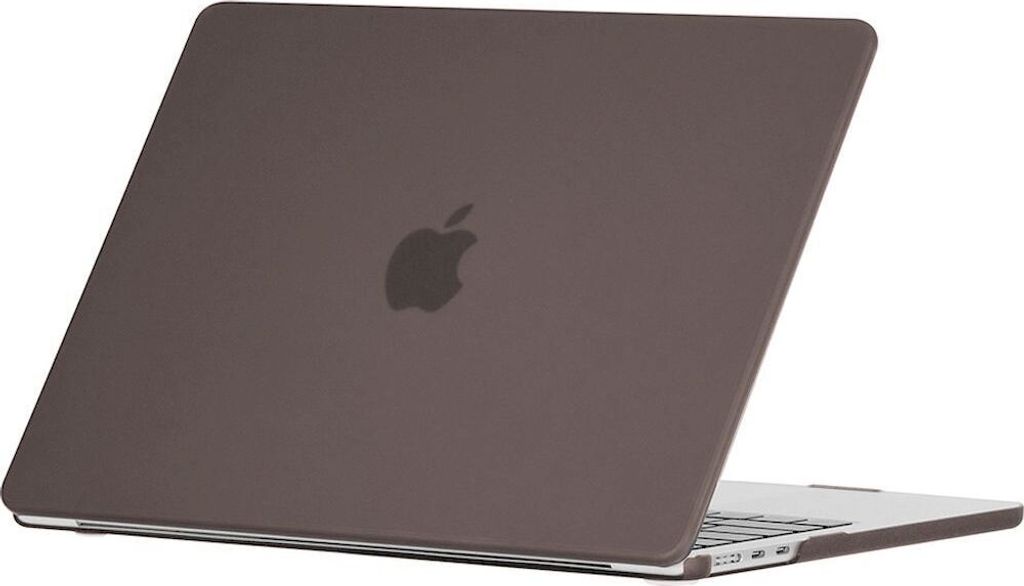 Mobigear Matte MacBook Air 13 Zoll (2022-2025) Hardcase Hülle MacBook Case - Grau - Model A2681 / A3113 / A3240