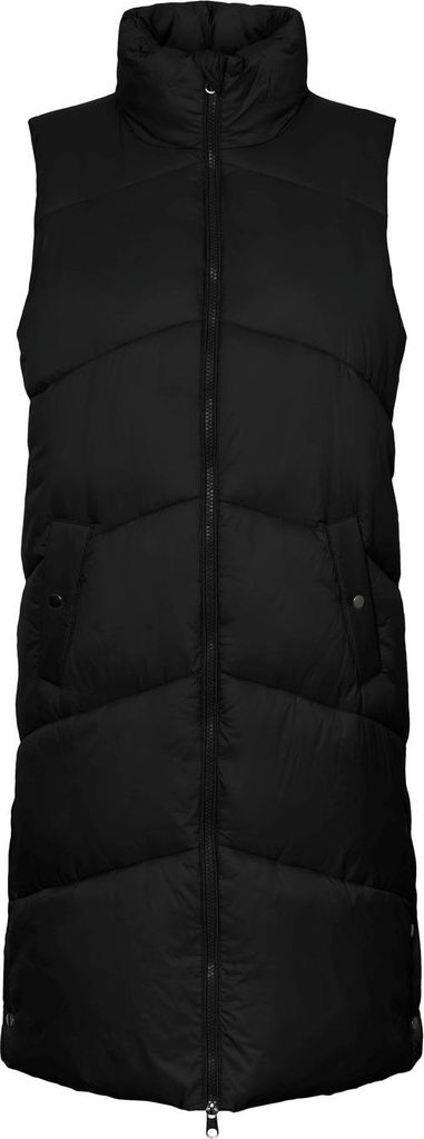 VERO MODA Lange Puffer Weste Wattierte Stepp Jacke ohne Produktbild 