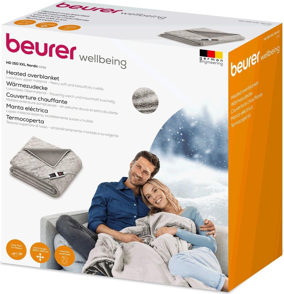 BEURER Heizzudecke 200x150cm 6Stufen BSS Abschaltaut 30° Image du produit 