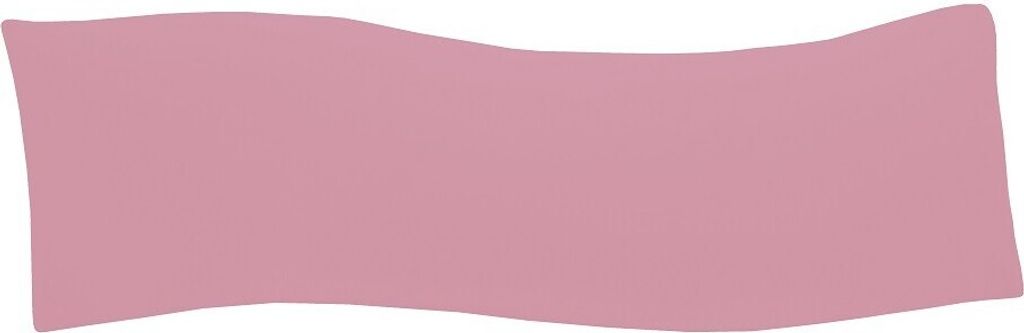 Bezug Billerbeck Sinus Seitenschläferkissen 30x130 cm : Farbe - Altrosa
