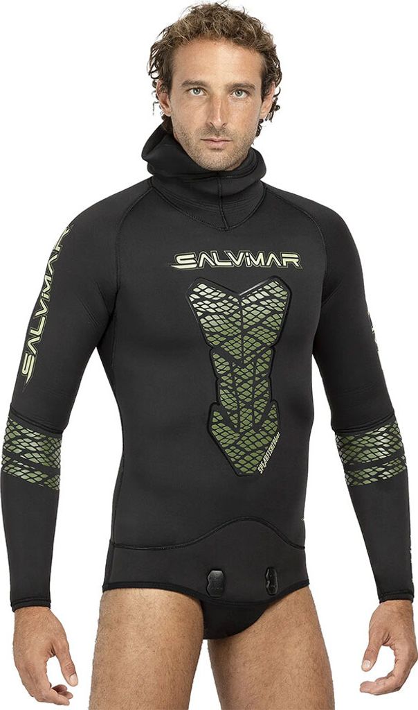 Salvimar Yamamoto Spearfishing Speerfischjacke 5 Mm Schwarz 2XL Schwarz 2XL