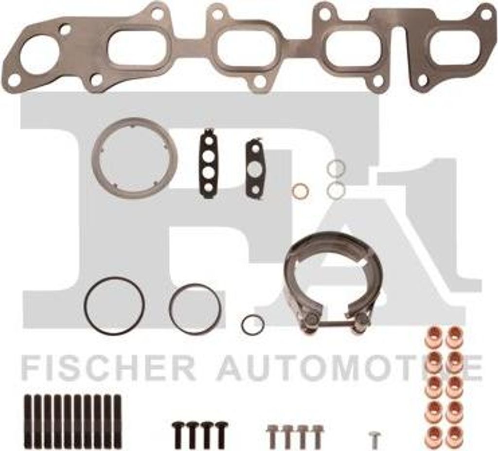 FA1 KT111470 Montagesatz, Turbolader OE kompatibel mit A4 8K, A4 8W, A5 8T, A5 F5, A5 8F, A6 4G, Q5